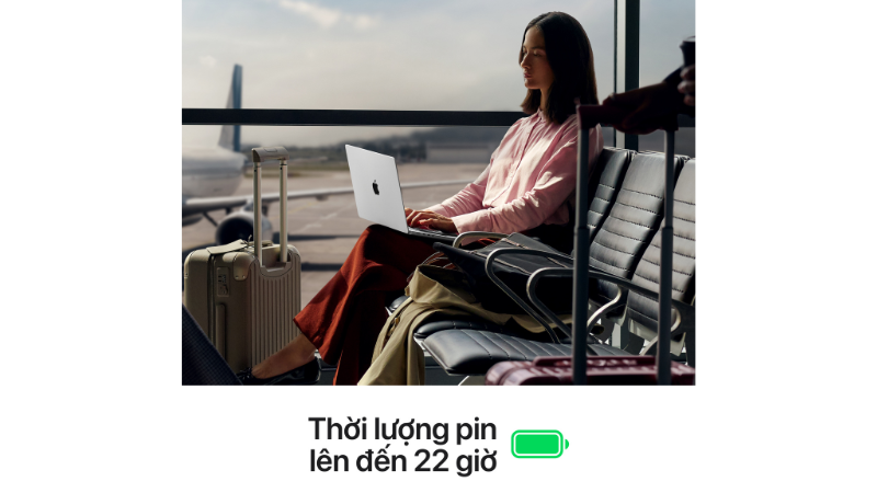 Thời lượng pin ấn tượng, sạc nhanh tiện lợi