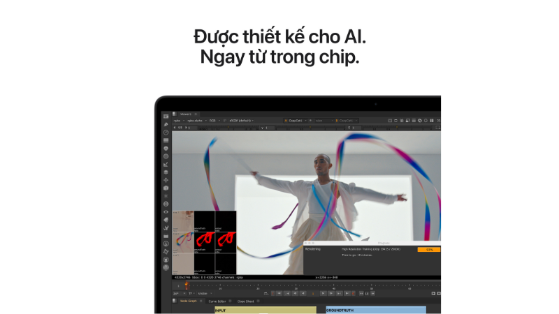 RAM 48GB và SSD 1TB – xử lý đa nhiệm cực mạnh