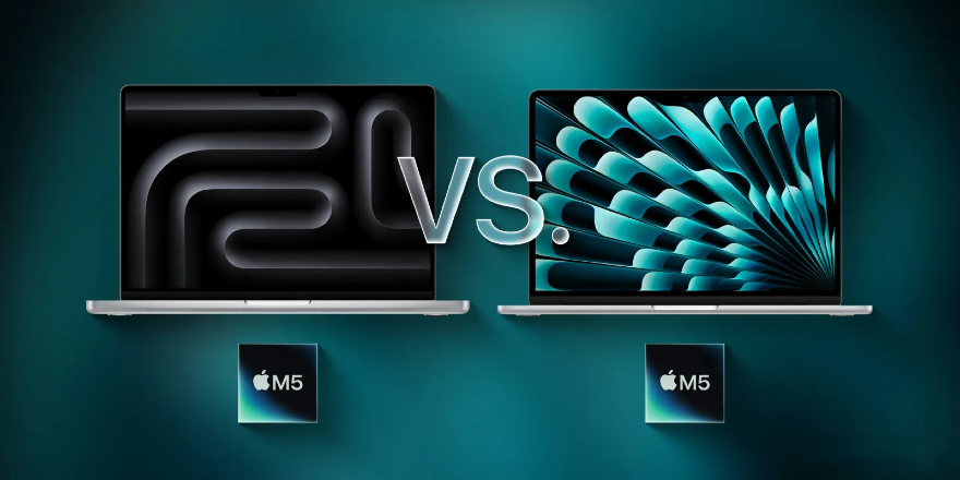 chọn macbook air m5 hay macbook pro m5