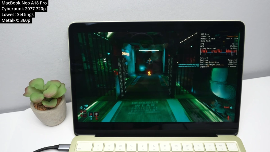 MacBook Neo có đủ mạnh để chơi game