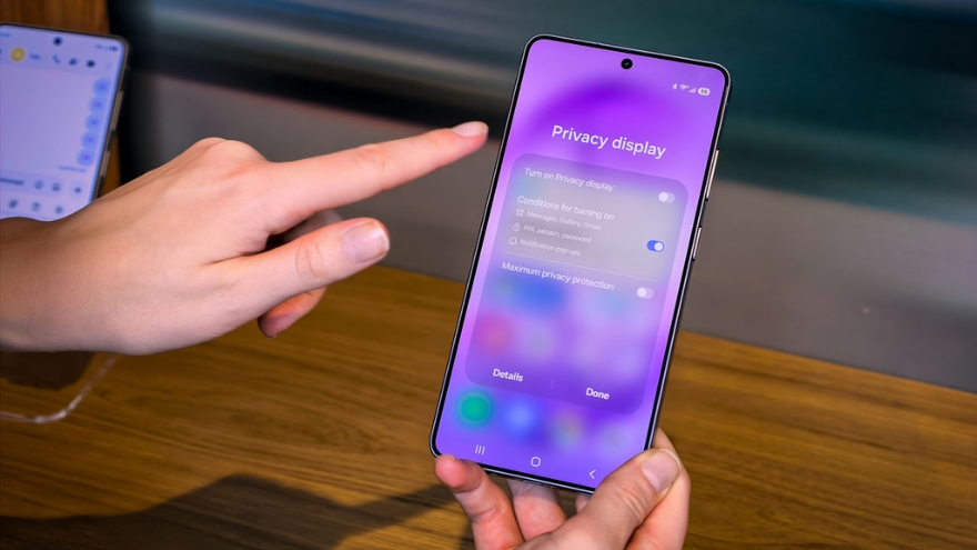 Samsung tiết lộ hạn chế màn hình riêng tư Galaxy S26 Ultra