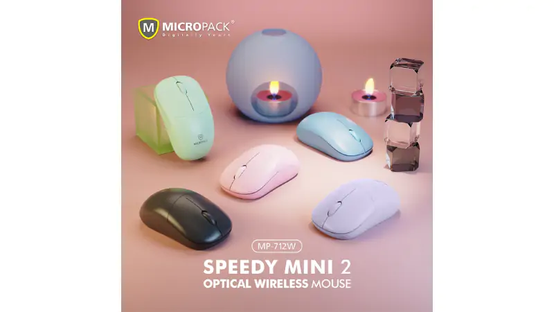 Tổng quan về chuột không dây MicroPack RF2.4G Silent MP-712W