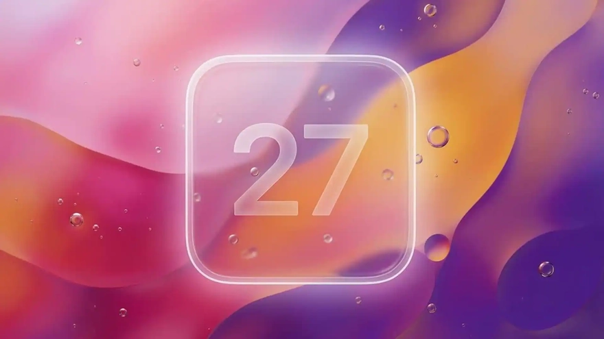 iOS 27 sẽ không có bất kỳ thay đổi lớn nào về Liquid Glass