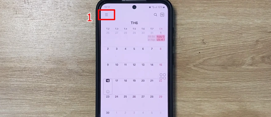 Hướng dẫn xem lịch âm hôm nay trên điện thoại Android