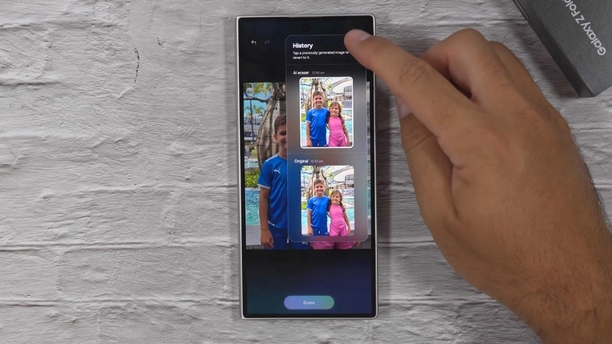 One UI 8.5 trên Galaxy Z Fold7: Đa nhiệm đỉnh, AI mới lạ