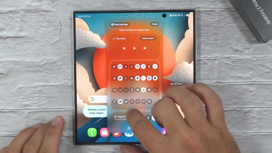 One UI 8.5 trên Galaxy Z Fold7: Đa nhiệm đỉnh, AI mới lạ