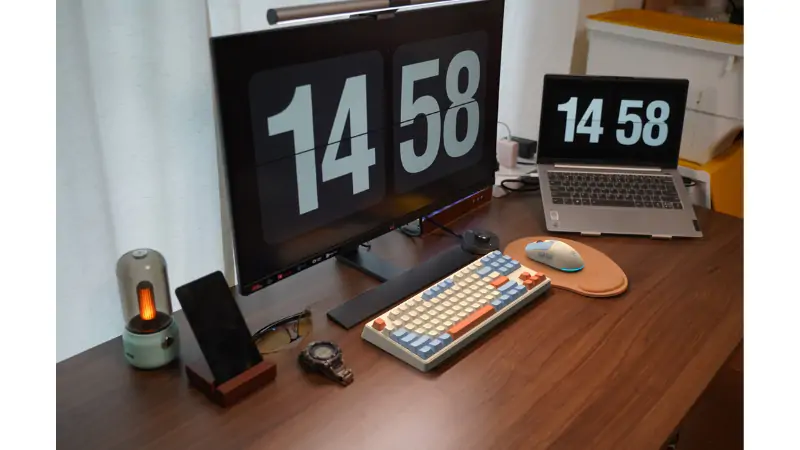 Thiết kế bộ bàn phím chuột gọn gàng và tối ưu không gian 