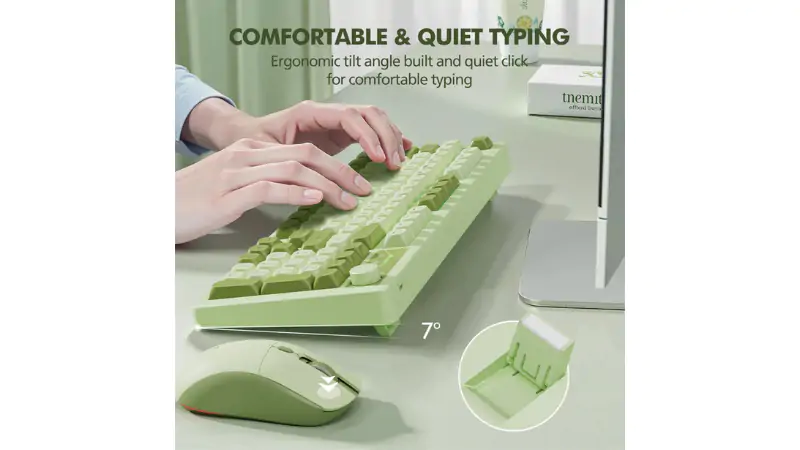 trải nghiệm gõ phím êm 