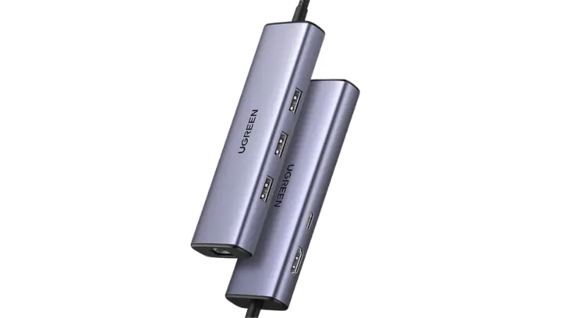 Hub chuyển đổi Type-C Ugreen 6 in 1 CM512 15598