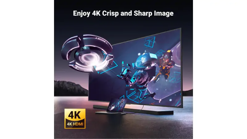 Cổng HDMI hỗ trợ xuất hình ảnh 4K