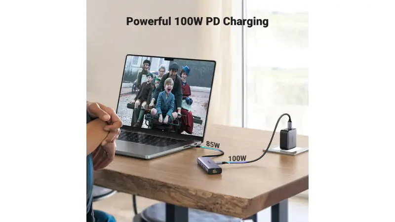 Sạc Power Delivery lên đến 100W