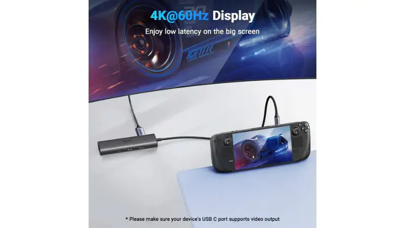 Xuất hình ảnh sắc nét với HDMI 4K@60Hz