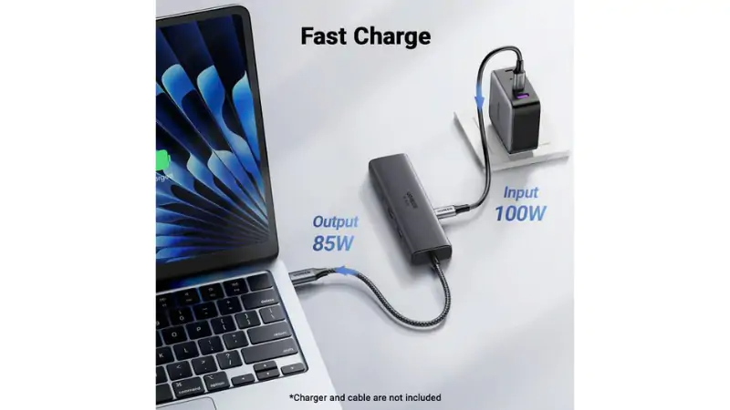 Sạc nhanh Power Delivery 100W