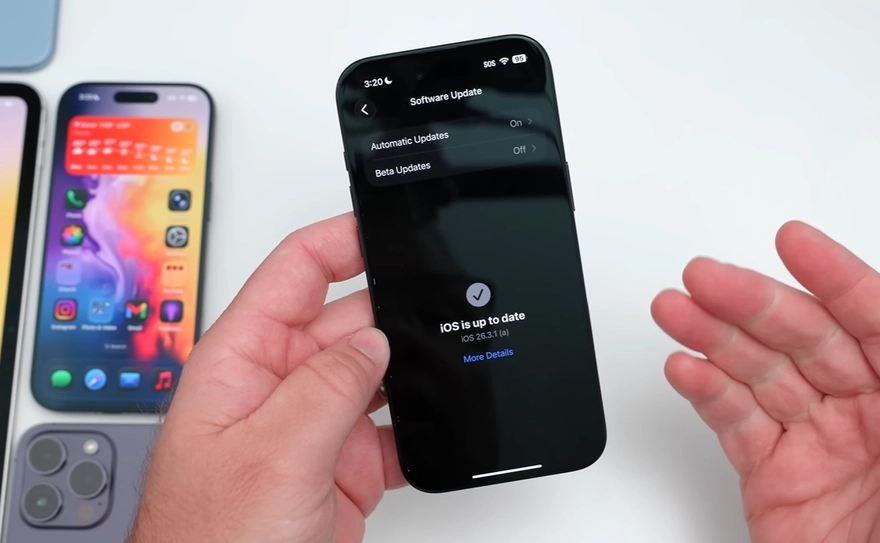iOS 26.3.1 (a) có gây hao pin? Đánh giá hiệu năng thực tế