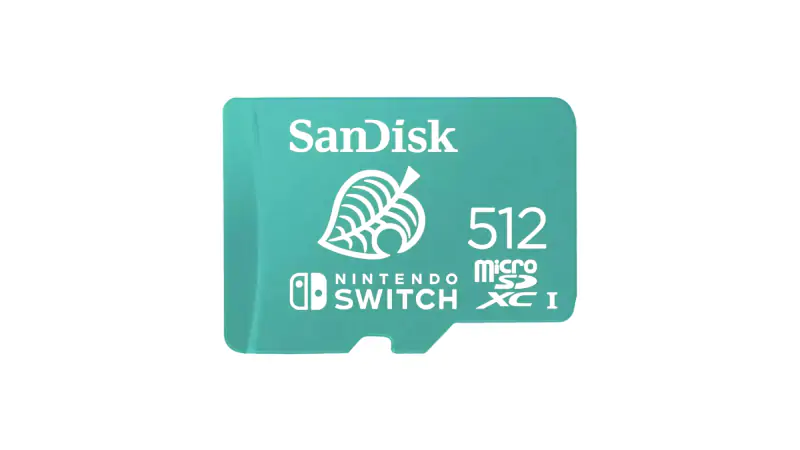 Thẻ nhớ MicroSDXC SanDisk Nintendo Licensed UHS-I 512GB upto 100MB/s Zelda (SDSQXAO-512G-GN3ZN)