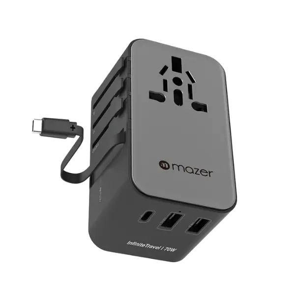 Tổng quan về Sạc đa năng Mazer 70W InfiniteTravel LinkIF Travel370