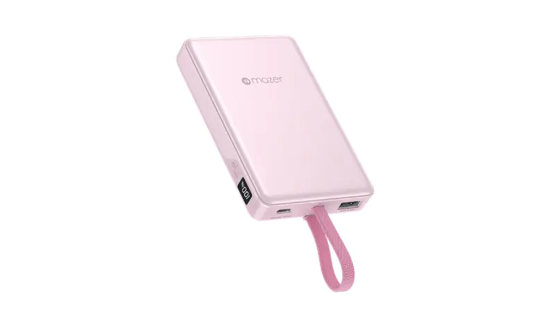 Pin sạc dự phòng Mazer 10.000 mAh 35W PowerCharge LINK tích hợp cáp sạc