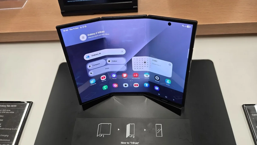 Sốc: Samsung chính thức khai tử siêu phẩm Galaxy Z TriFold!