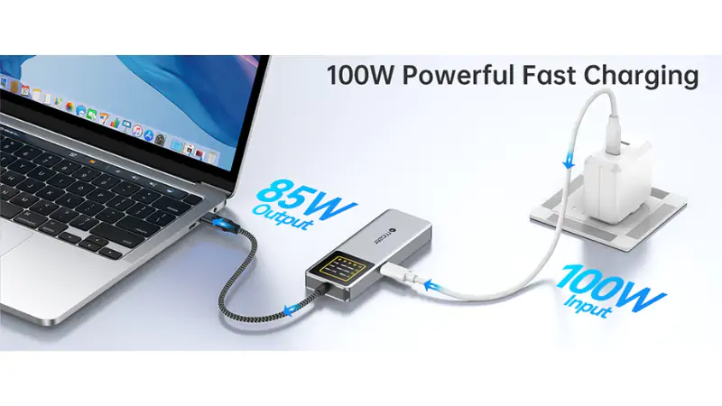 Sức mạnh từ cổng sạc nhanh PD 100W