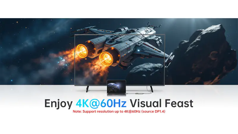 Khả năng xuất hình 4K@60Hz: Tiêu chuẩn của sự mượt mà