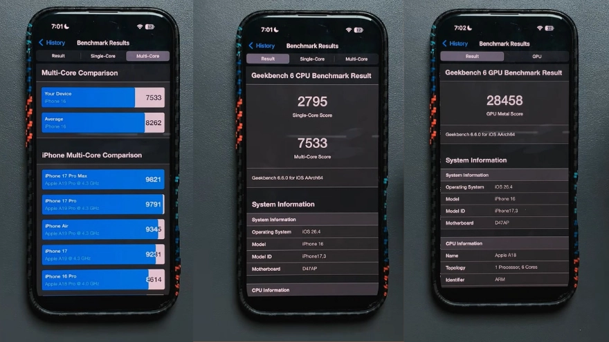 iOS 26.4 RC sau 1 ngày: Pin 5 tiếng chỉ tốn 66%, quá mượt!