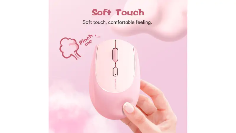 Chuột không dây Bluetooth MicroPack Silent Soft Silicone Lifestyle