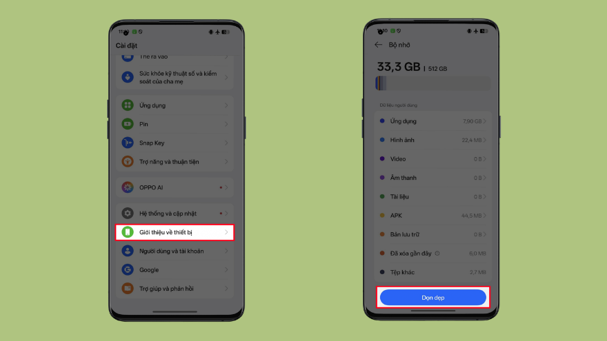 Top 5 cách dọn dẹp bộ nhớ Oppo bạn nên biết