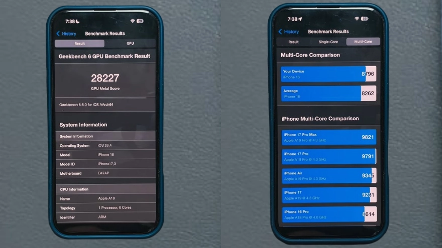 Đánh giá iOS 26.4 sau 24h: Pin 8 tiếng chỉ tốn 75%