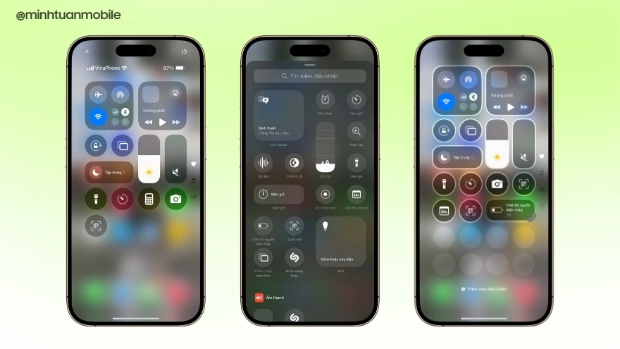 Cách thêm ứng dụng yêu thích vào trung tâm điều khiển iPhone