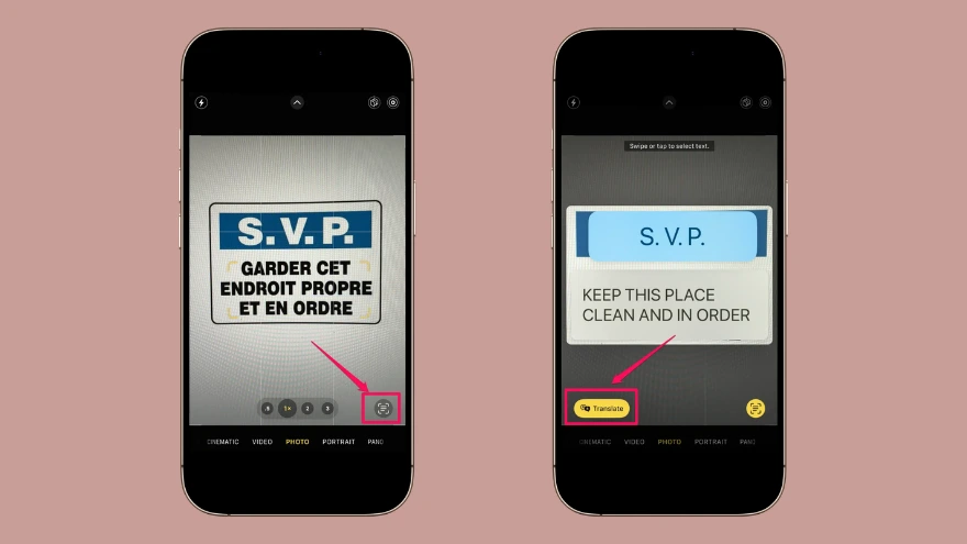 Mẹo dịch văn bản bằng Camera iPhone ai cũng nên biết