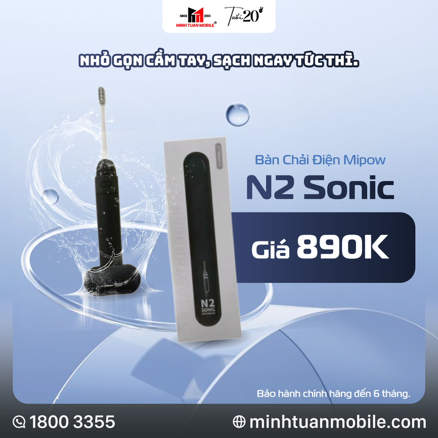 Top bàn chải điện dưới 1 triệu đáng mua cho 