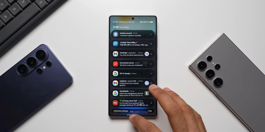 One UI 8.5 Beta 8 trên Galaxy S25: Quick Share dễ dàng!