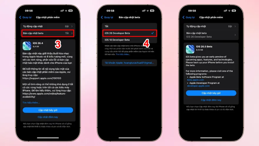 Cách cài đặt iOS 26.5 Beta 1 nhanh nhất cho iPhone