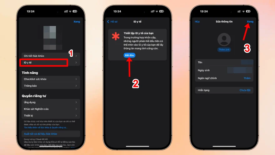 Mẹo tạo danh sách SOS khẩn cấp cho iPhone