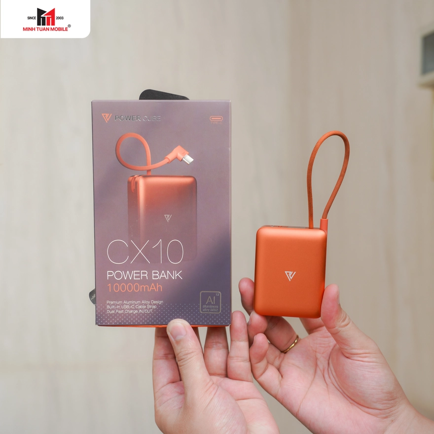 Pin sạc dự phòng Mipow: Nhỏ gọn, sạc siêu tốc 10000mAh