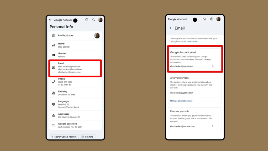 Cách đổi tên tài khoản Gmail trên điện thoại dễ dàng
