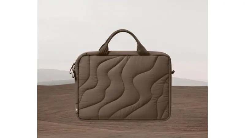 Chất liệu túi chống sốc MacBook 14 inch Tomtoc Terra Puffy