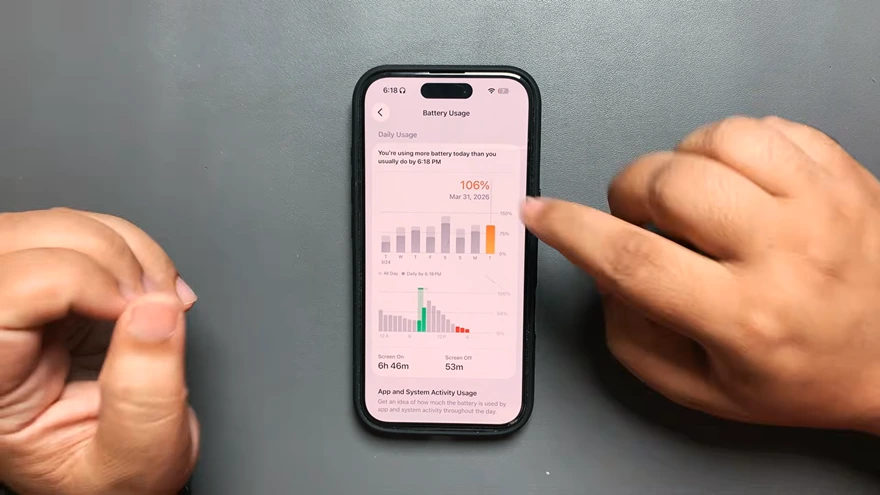 Đánh giá pin, hiệu năng iOS 26.5 Beta 1 sau 24 giờ