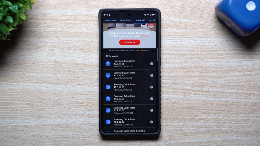 Review Quick Share trên Galaxy S26 Ultra: Siêu tiện lợi!