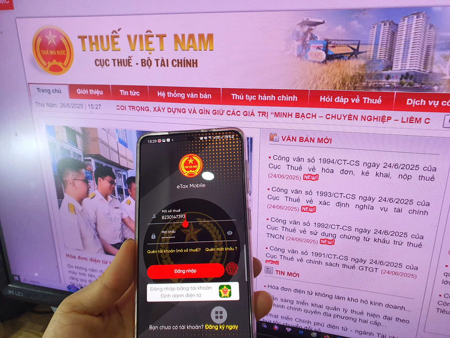 Cách tra cứu thông tin quyết toán thuế 2026 ngay trên iPhone