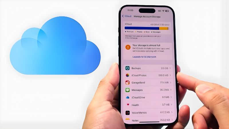kiểm tra icloud