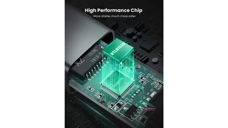 chipset ax88179 với lõi xử lý mạnh mẽ