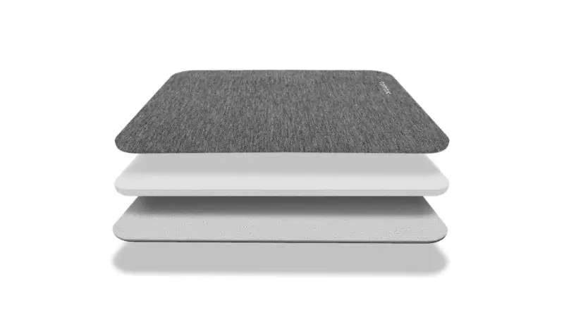 Chất liệu vải chống thấm nước của túi chống sốc MacBook 13 inch Tomtoc Sleeve Light-A18