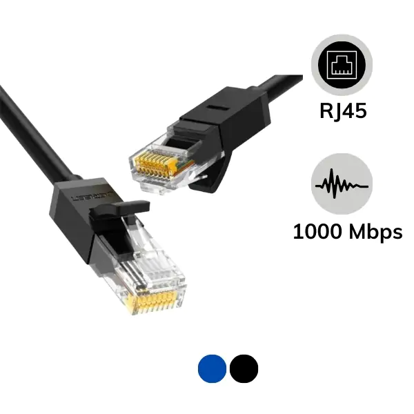 Ưu điểm từ đầu RJ45 đúc sẵn và chân tiếp xúc mạ vàng