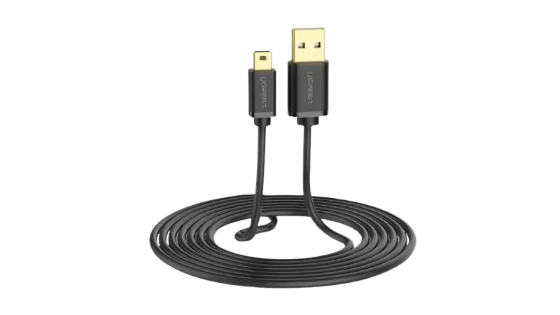 Cáp truyền dữ liệu USB sang Mini USB đầu mạ vàng Ugreen US132