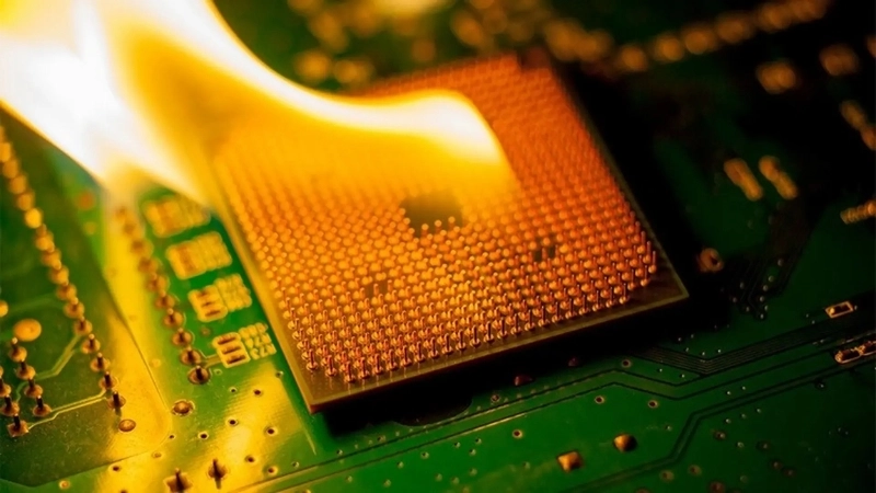 Rủi ro về hiện tượng quá nhiệt khi xử lý tác vụ nặng liên tục