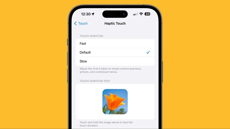 Quy trình điều chỉnh tốc độ phản hồi nhanh chậm trong cài đặt