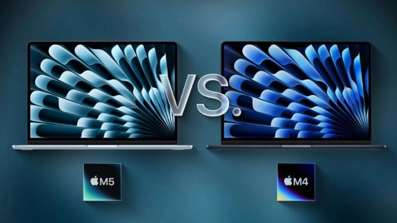 Thông số kỹ thuật đầy đủ MacBook Air M5 và M4