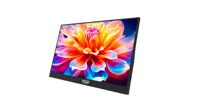 Thiết kế mỏng nhẹ trên màn hình di động VSP VP1560FS1 15.6 inch