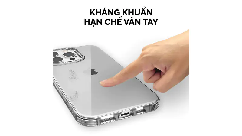 Công nghệ kháng khuẩn và hạn chế vân tay vượt trội